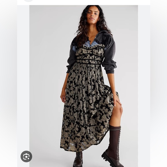 Free People Charlie Bustier Dress Sz. M - Picture 4 of 9